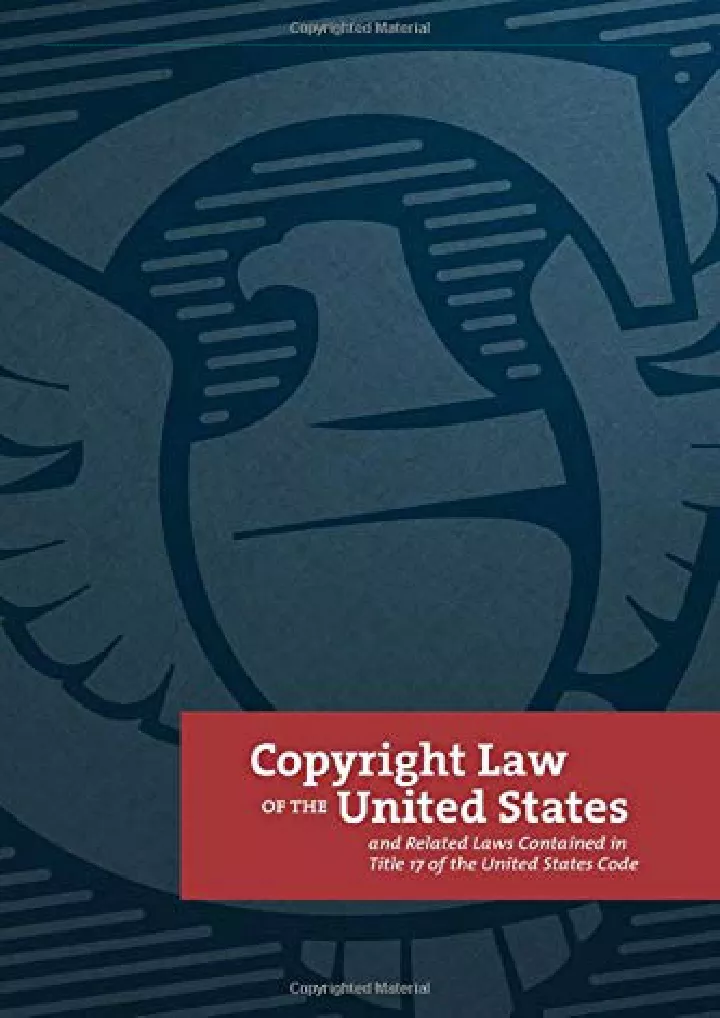 copyright law of the united states and related