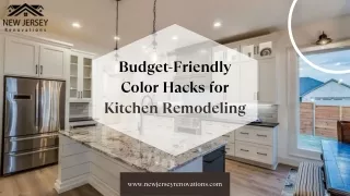 Budget-Friendly Color Hacks for Kitchen Remodeling