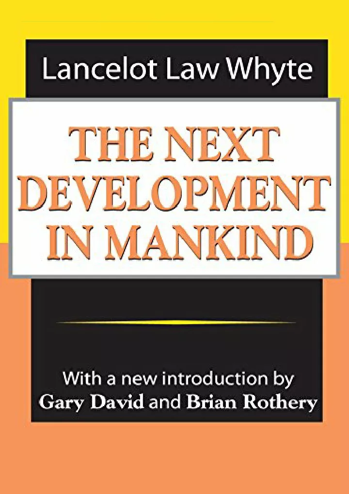 the next development of mankind download pdf read