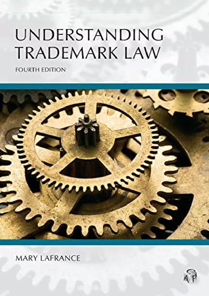 understanding trademark law understanding series
