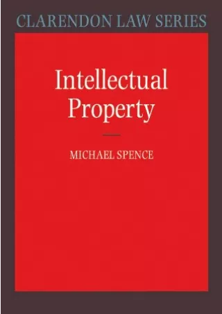 get [PDF] Download Intellectual Property (Clarendon Law Series) ipad