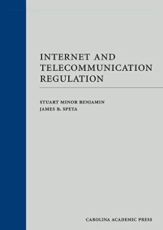 PDF/READ Internet and Telecommunication Regulation ebooks