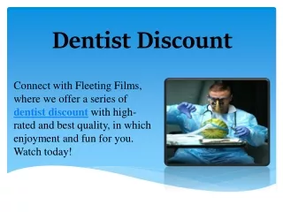 Dentist Discount