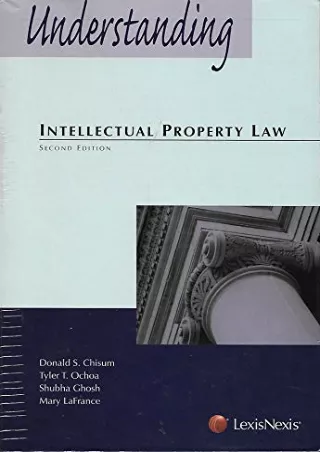 Read ebook [PDF] Understanding Intellectual Property Law (Legal Text Series