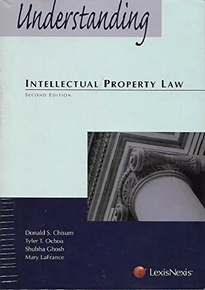 understanding intellectual property law legal