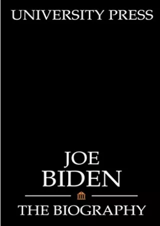 DOWNLOAD/PDF Joe Biden: The Biography ipad