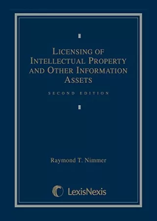 PDF_ Licensing of Intellectual Property and Other Information Assets full