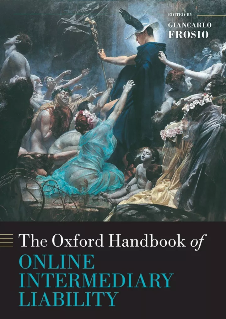 oxford handbook of online intermediary liability