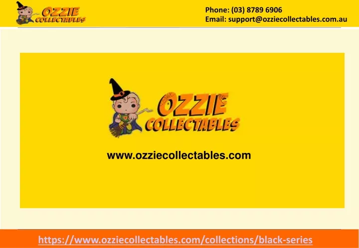 www ozziecollectables com