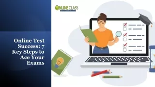 ​Online Test Success: 7 Key Steps to Ace Your Exams​