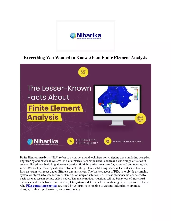 everything you wanted to know about finite