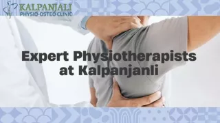 Contact For Physiotherapy Treatments in Gurgaon