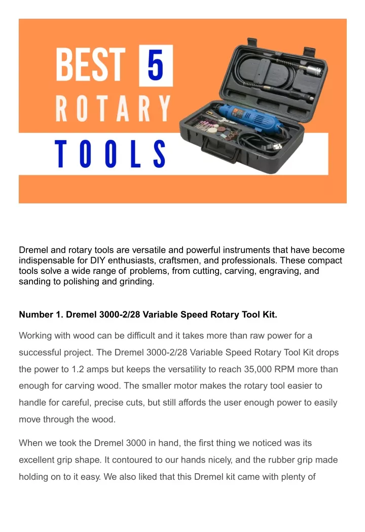 dremel and rotary tools are versatile