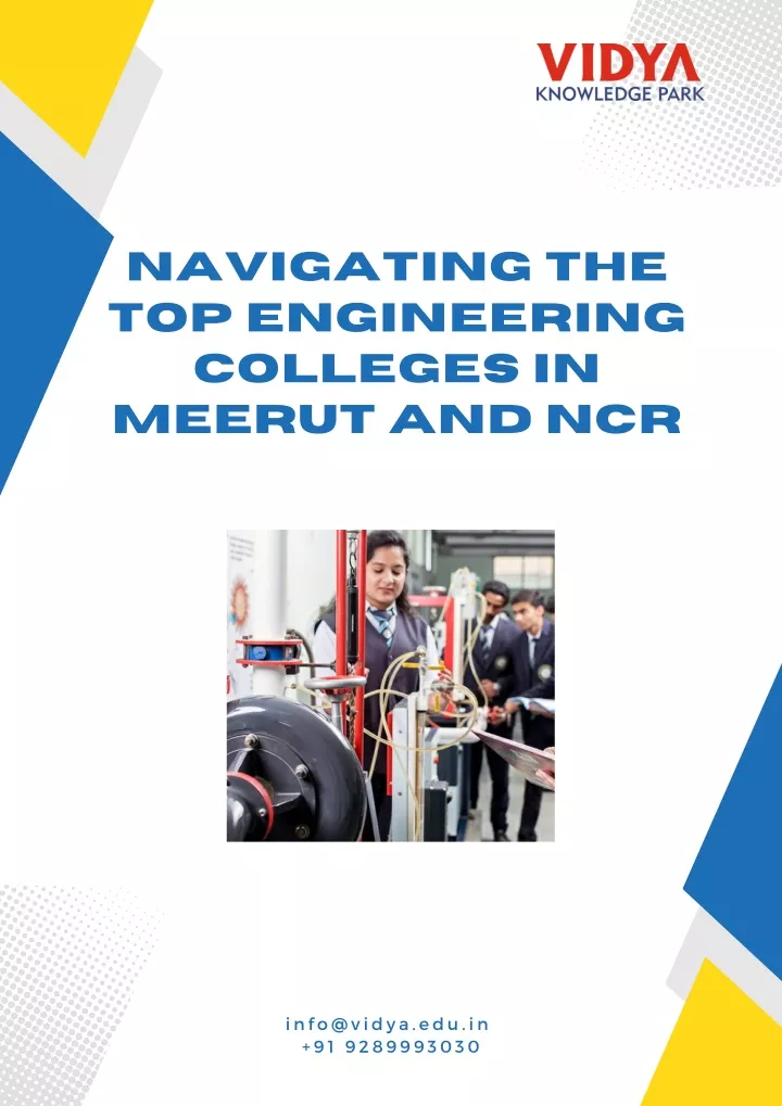navigating the top engineering colleges in meerut