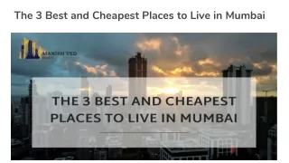 The 3 Best and Cheapest Places to Live in Mumbai