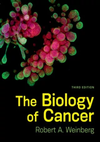 $PDF$/READ/DOWNLOAD The Biology of Cancer