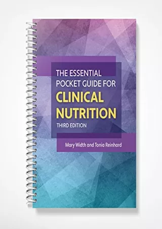 READ [PDF] The Essential Pocket Guide for Clinical Nutrition