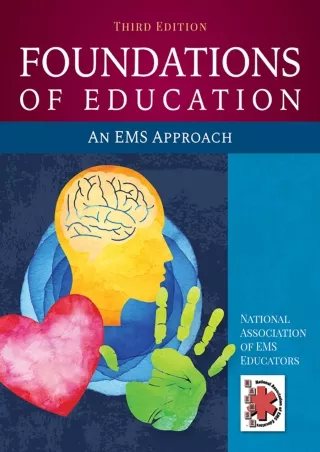 Download Book [PDF] Foundations of Education: An EMS Approach