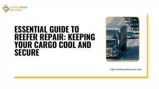 Essential Guide to Reefer Repair Keeping Your Cargo Cool and Secure