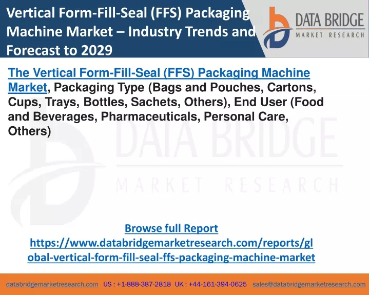 vertical form fill seal ffs packaging machine