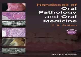 [PDF] Handbook of Oral Pathology and Oral Medicine Ipad