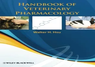 PDF Handbook of Veterinary Pharmacology Full