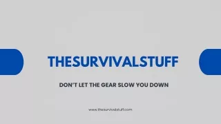 About The Survival Stuff