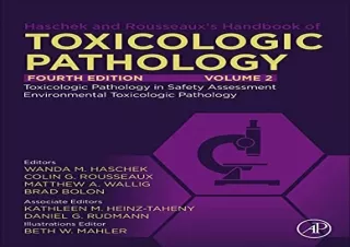 [PDF] Haschek and Rousseaux's Handbook of Toxicologic Pathology, Volume 2: Safet