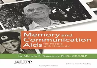 [PDF] Memory and Communication Aids for People with Dementia Free