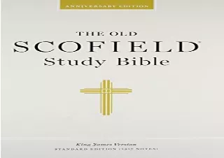 PDF The Old Scofield Study Bible: King James Version, Standard Edition Android