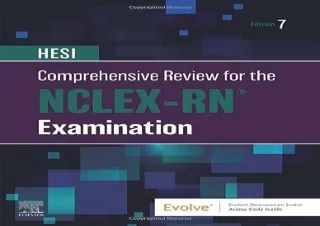 PDF HESI Comprehensive Review for the NCLEX-RN® Examination Android