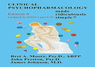 (PDF) Clinical Psychopharmacology Made Ridiculously Simple Full