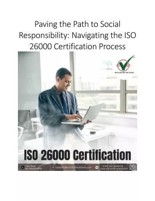 paving the path to social responsibility
