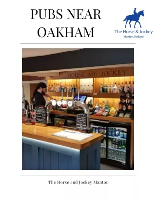 Pubs Near Oakham
