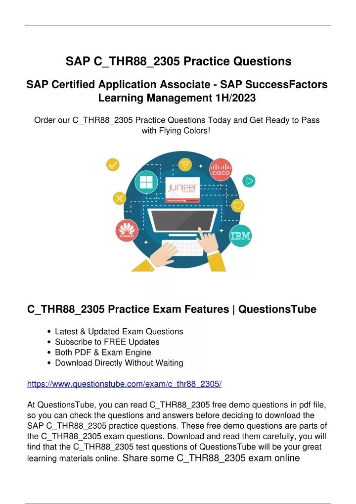 sap c thr88 2305 practice questions
