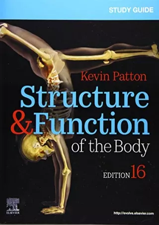 PDF_ Study Guide for Structure & Function of the Body