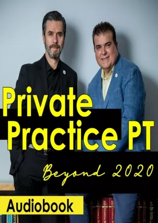 DOWNLOAD/PDF Private Practice PT Beyond 2020