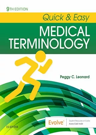 Download Book [PDF] Quick & Easy Medical Terminology