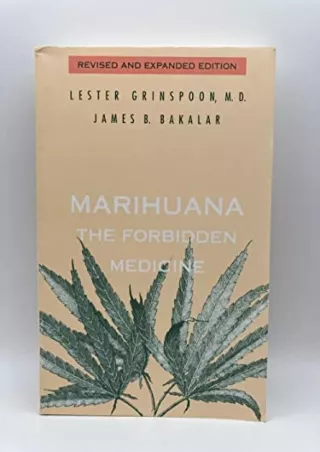 READ [PDF] Marihuana: The Forbidden Medicine