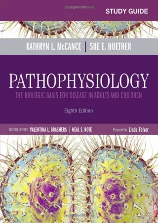 get [PDF] Download Study Guide for Pathophysiology: The Biological Basis for Disease in Adults