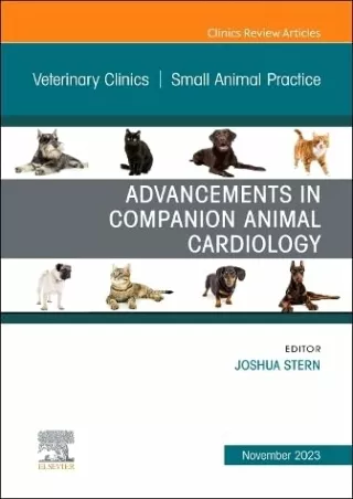 PDF/READ Advancements in Companion Animal Cardiology, An Issue of Veterinary Clinics of