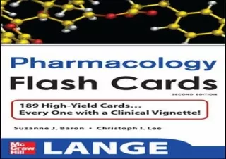 [EBOOK] DOWNLOAD Lange Pharmacology Flash Cards