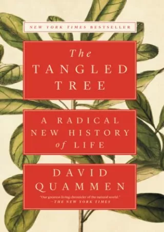 get [PDF] Download The Tangled Tree: A Radical New History of Life