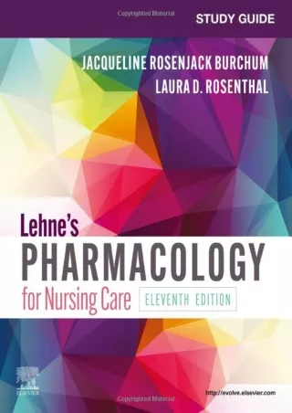 PDF/READ Study Guide for Lehne's Pharmacology for Nursing Care