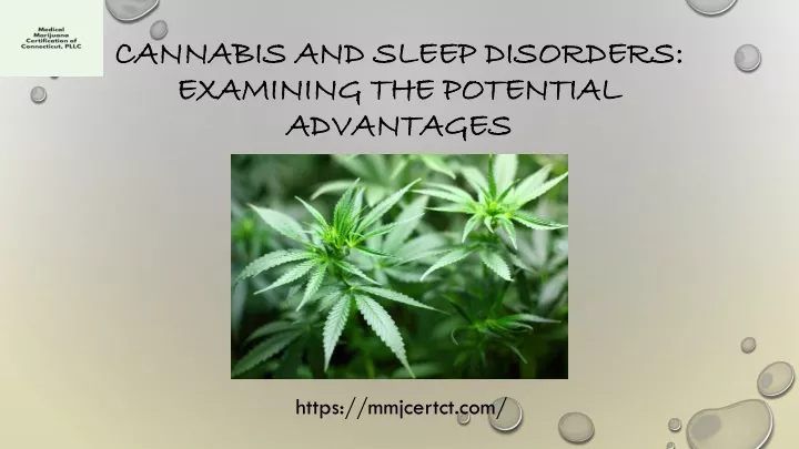 cannabis and sleep disorders examining the potential advantages