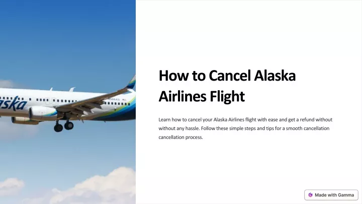 how to cancel alaska airlines flight