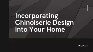 Incorporating Chinoiserie Design into Your Home