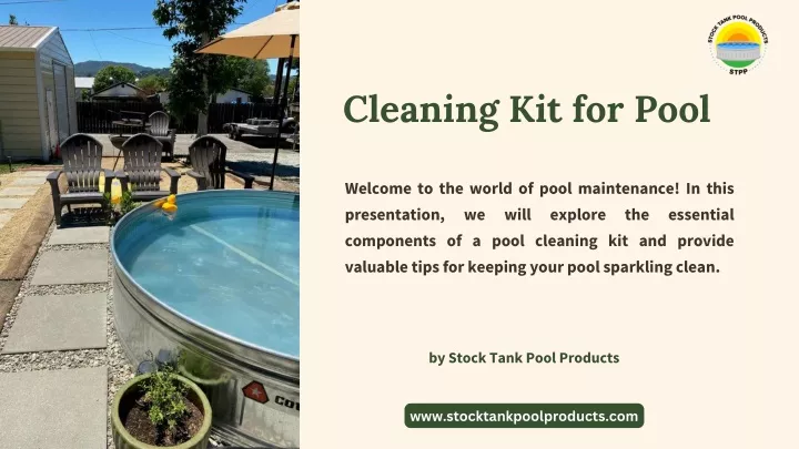 cleaning kit for pool