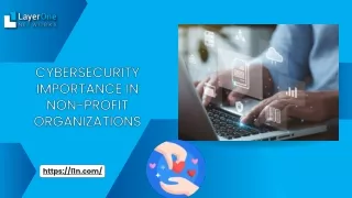 Cybersecurity importance in Non-profit organizations