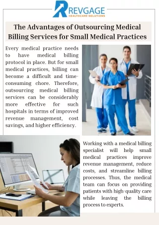 The Advantages of Outsourcing Medical Billing Services for Small Medical Practices